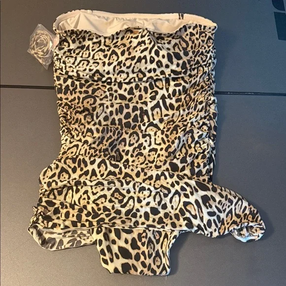 Leopard Print Victoria’s Secret Swimsuit - Picture 3 of 4